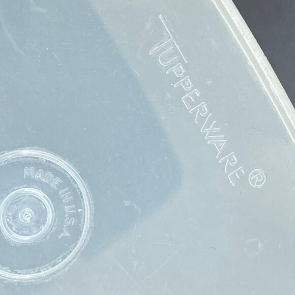 VTG Tupperware Pickle Keeper Container Avocado Green Lid Strainer Insert 7” Tall - Picture 11 of 15